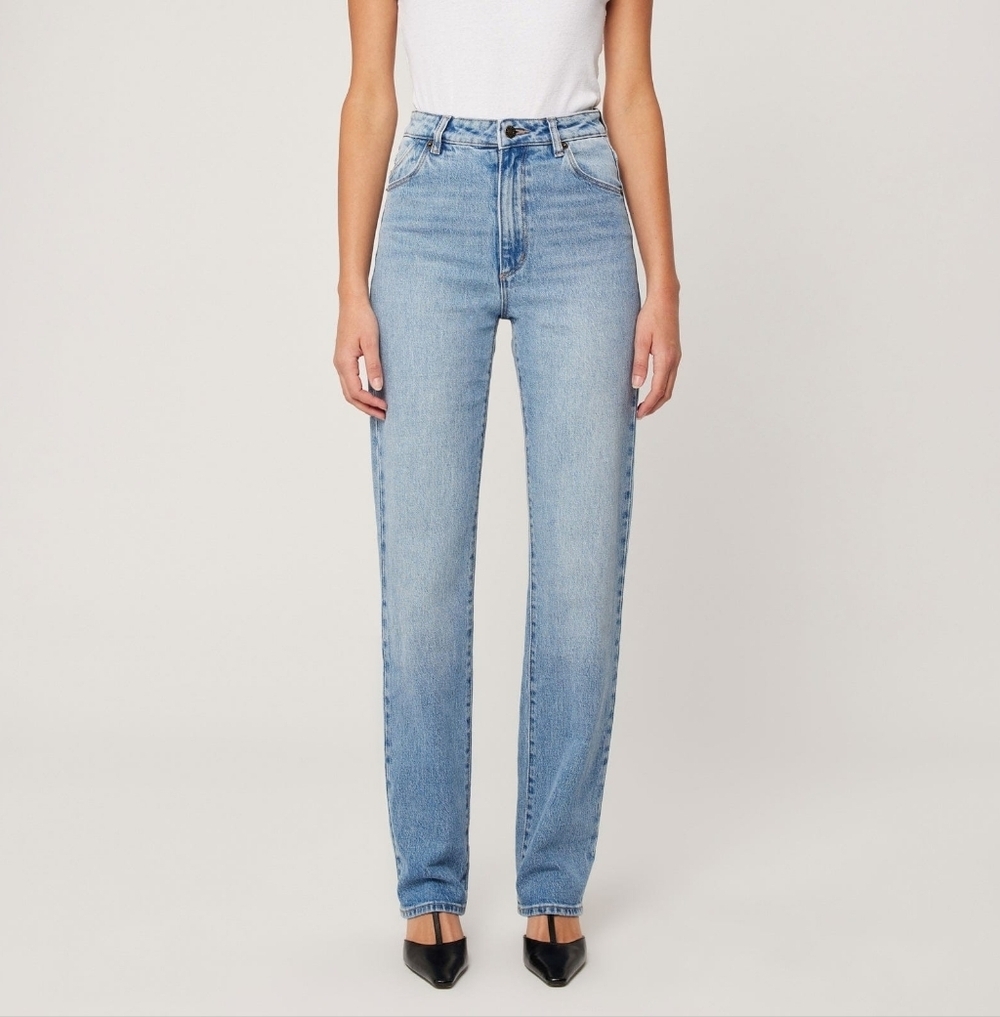 ROLLA'S Originals High Rise Straight Blue Jeans